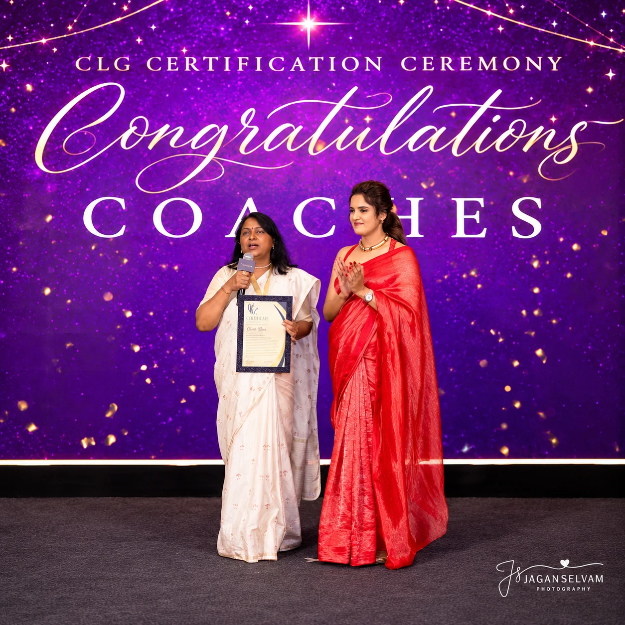 CLG Certification Ceremony Celebration